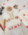 Oc 245 Pure Heavy Natural Crep Kids Girls Wear Wholesale Market In Surat